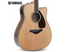 雅马哈吉他 电箱吉他 41寸民谣吉它 YAMAHA品牌木吉他 初学者首选